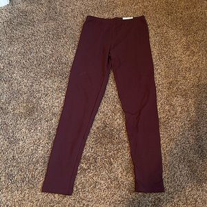 Juniors plum leggings